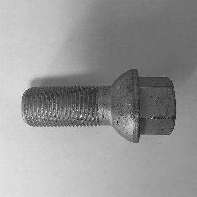 Bult 14x1,25-37 17mm skalle, sfärisk (Dacromet)